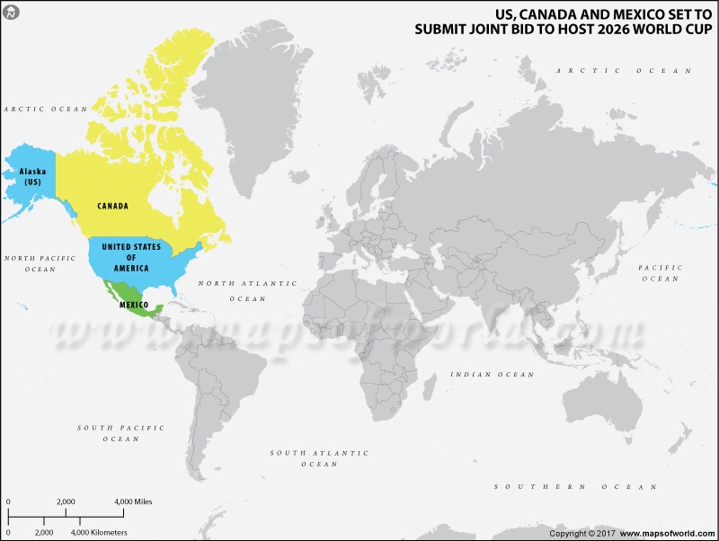 US Canada And Mexico Aim For A Joint Bid To Host 2026 World Cup   US, Canada And Mexico Set To Submit Joint Bid To Host 2026 World Cup.JPG